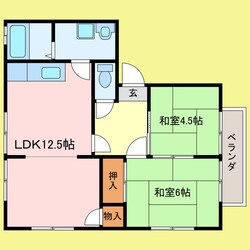 斎宮駅 徒歩19分 1階の物件間取画像